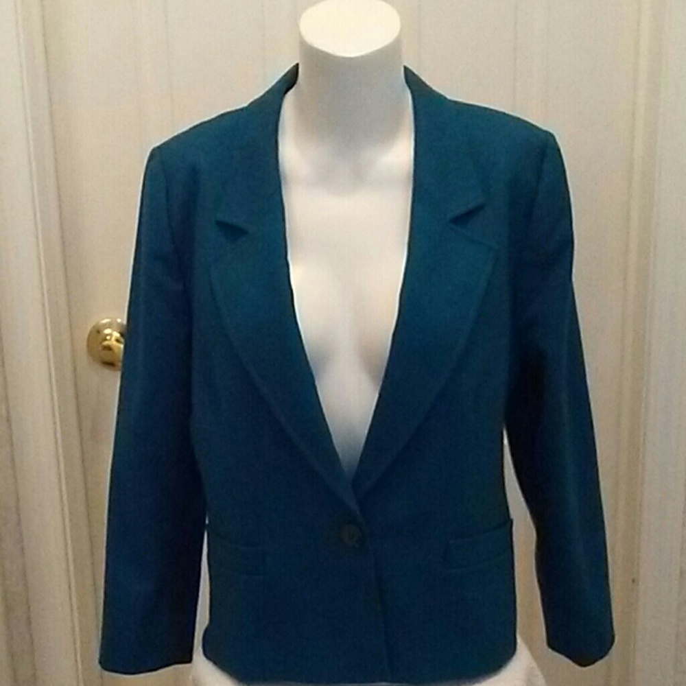 Pendleton Blazer Petite 100% Pure Virgin Wool - image 1